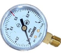 Манометр газовый Redius 1 МПа с поверкой DK.1340.14606