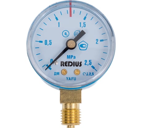Манометр кислородный Redius 2.5 МПа 102041