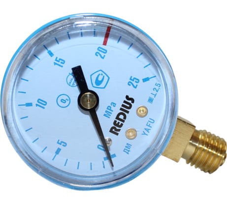 Манометр кислородный Redius 25 МПа с поверкой DK.1340.00416