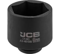 Головка ударная глубокая 6-гранная JCB 68 мм, 3/4DR JCB-46510068(65588)
