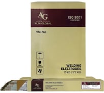 Электроды AG E 7016-1 Н4 d=2,6_350 5 кг VAC-PAC A-3-70161Н4-26-5