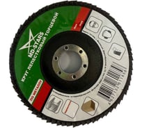 Круг лепестковый торцевой MD-STARS 125х22.2 мм, P60, 10шт KLT125*P60