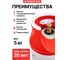 Баллон полимерно-композитный газовый Aceccse 24,5 л (LPG/СУГ) Composite ACE24.5RW 8