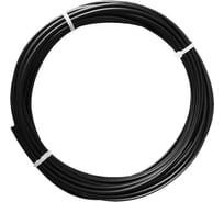 Пруток сварочный Экосети ПП (PP), круглый 4 мм, черный, 10 метров ПКПП4ЧЕР10