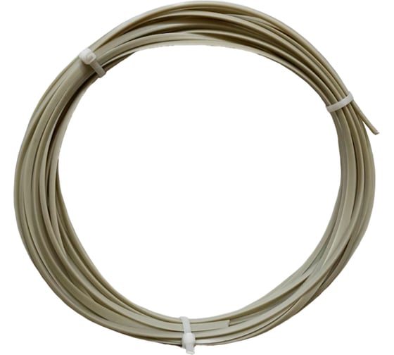 Пруток сварочный Экосети ПП (PP), треугольный 3x3х5 мм, серый, 10 метров ПТПП335СЕР10 1