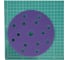Диск шлифовальный ABRAFORCE Purple Film на пленочной основе 15 отв., 150 мм, Р240, 5 шт 166105 5