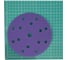 Диск шлифовальный ABRAFORCE Purple Film на пленочной основе 15 отв., 150 мм, Р100, 5 шт 166098 2