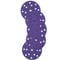 Диск шлифовальный ABRAFORCE Purple Film на пленочной основе 15 отв., 150 мм, Р100, 5 шт 166098 3