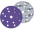 Диск шлифовальный ABRAFORCE Purple Film на пленочной основе 15 отв., 150 мм, Р100, 5 шт 166098 4