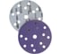 Диск шлифовальный ABRAFORCE Purple Film на пленочной основе 15 отв., 150 мм, Р60, 5 шт 166094 20