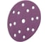 Диск шлифовальный ABRAFORCE Purple Film на пленочной основе 15 отв., 150 мм, Р150, 5 шт 166100 20