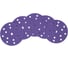 Диск шлифовальный ABRAFORCE Purple Film на пленочной основе 15 отв., 150 мм, Р150, 5 шт 166100 8