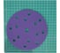 Диск шлифовальный ABRAFORCE Purple Film на пленочной основе 15 отв., 150 мм, Р150, 5 шт 166100 10