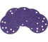 Диск шлифовальный ABRAFORCE Purple Film на пленочной основе 15 отв., 150 мм, Р800, 5 шт 166111 9