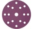 Диск шлифовальный ABRAFORCE Purple Film на пленочной основе 15 отв., 150 мм, Р80, 5 шт 166097 4