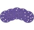 Диск шлифовальный ABRAFORCE Purple Film на пленочной основе 15 отв., 150 мм, Р80, 5 шт 166097 8