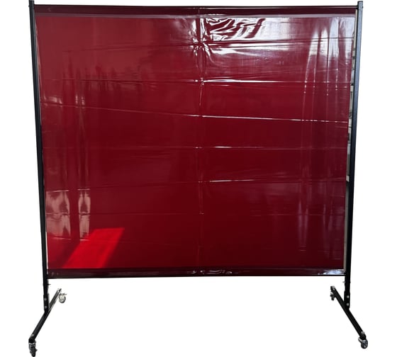 Экран защитный SHTORM WeldProtect 1.8x1.8м, красный, с колесами 17290