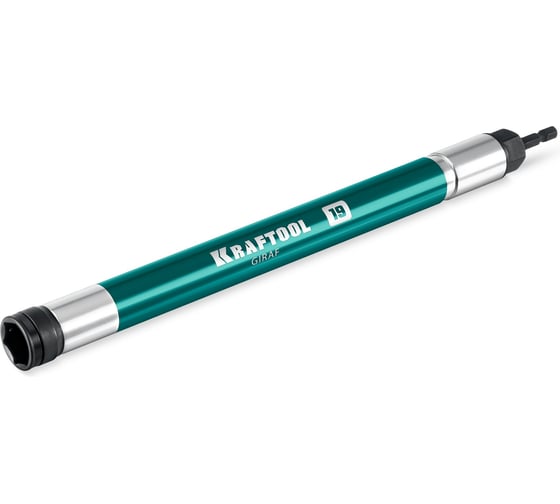 Длинная ударная бита с торцовой головкой KRAFTOOL Giraf 19 мм (М12), 285 мм 26197-19