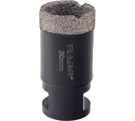 Коронка алмазная RAGE для УШМ по керамограниту 30 мм 559583