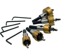 Набор цилиндрических HSS коронок по металлу SKOLE (K17) (16-18.5-20-25-30) 5 шт K17-163005