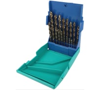 Набор свёрл по металлу Heller HSS-G Turbo O 1/1.5/2…9/9.5/10 (19 пр) TD28706