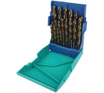 Набор свёрл по металлу Heller HSS-G Turbo O1/15/2…12/125/13 (25 пр) TD28707