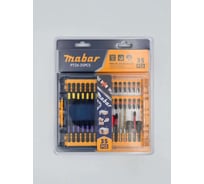 Набор бит для шуруповёрта MABAR модели 1*20 new PT26-35PCS