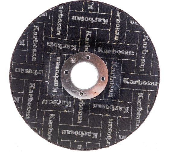 Диск шлифовальный по нержавеющей стали 125х6.4х22 мм INOX Karbosan KAR-910690