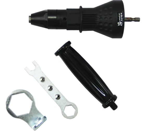 Насадка-заклепочник (1/4"; 3.2-6.4 мм) МОБИЛСЕРВИС MS-9064