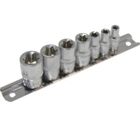 Набор головок TORX AIST E6-E16 (1/4",3/8") 7 предметов на планке 301507E 00-00007759
