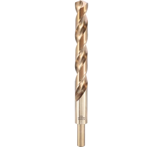 Сверло по металлу H-Tools 16.0x178/120мм хв.10мм DIN338 130 HSSE-Co5 Pro 2005160HT 1
