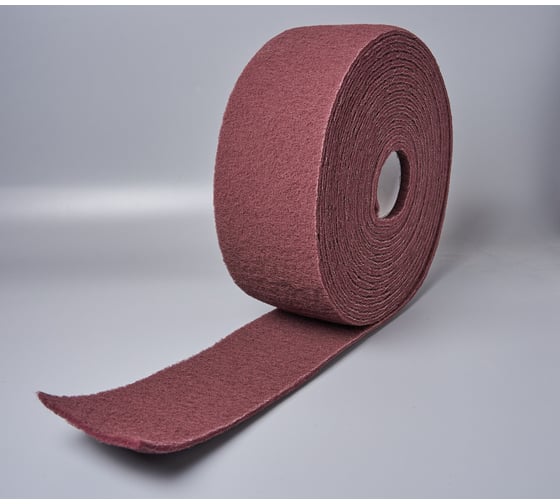 Скотч брайт (Scotch-Brite) PACK INNOVATION 115мм х 10м, красный упаковка 1 шт. IP0VF00RD115.10-1
