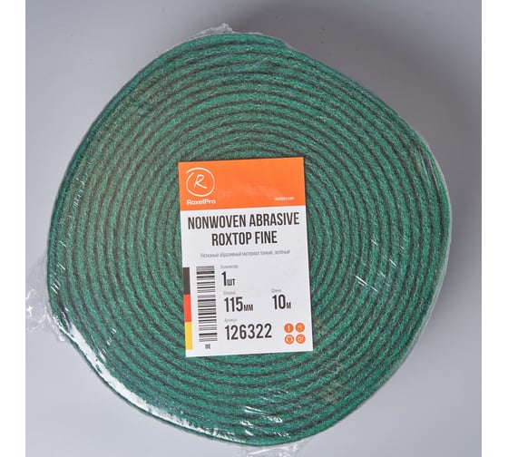 Скотч брайт (Scotch-Brite) PACK INNOVATION 115мм х 10м зеленый упаковка 1 шт. IP0VF00GN115.10-1