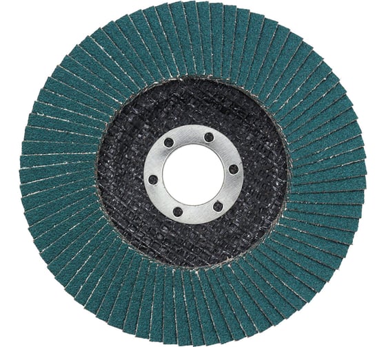 Лепестковый круг iGrit Extra КЛТ1 125x22,23мм Р80 ZR упаковка 10 шт 1018125080