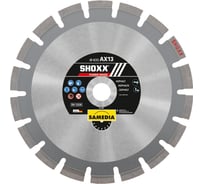 Диск для резки асфальта SHOXX AX13 (400х25.4 мм; 24 сегмента) SAMEDIA 310341