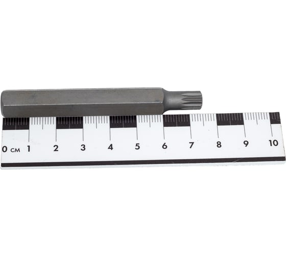 Бита SPLINE (М8; 75 мм; сталь S2; 10 мм) HOEGERT TECHNIK HT1S888