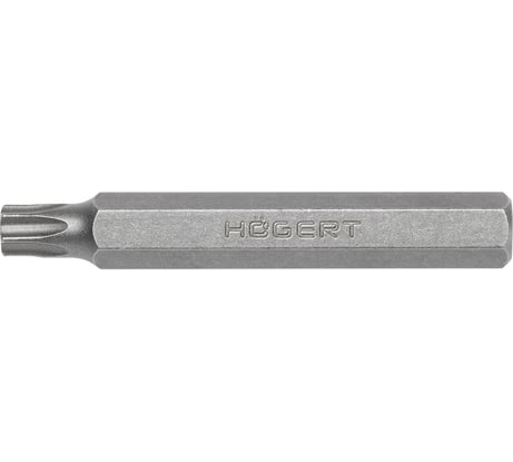 Бита (Т50; 75 мм; сталь S2; 10 мм) HOEGERT TECHNIK HT1S852