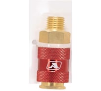 Штуцер профессиональный Aurora мама с наружной резьбой 1/4M, латунь, блистер 1шт 39229