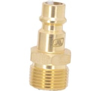 Штуцер профессиональный Aurora папа с наружной резьбой 3/8М, латунь, блистер 1шт 39219