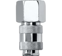 Штуцер Aurora мама с внутренней резьбой 1/2F, никелированная сталь, без упаковки, фасовка 50шт 40614