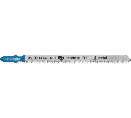 Полотно универсальное (2 шт; 110х132 мм; 10-14 TPI) для электролобзика HOEGERT TECHNIK HT6D680-2