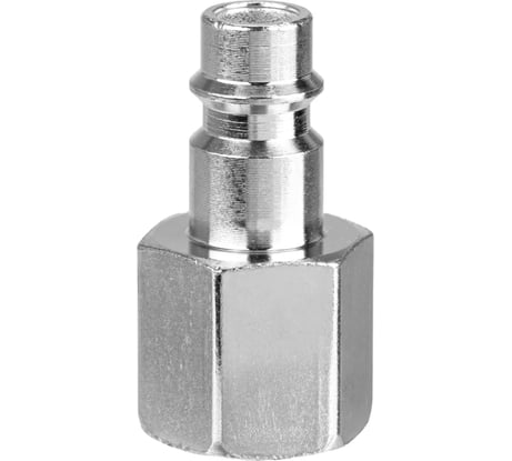 Штуцер Aurora папа с внутренней резьбой 3/8F, никелированная сталь, уп. 1шт 39238