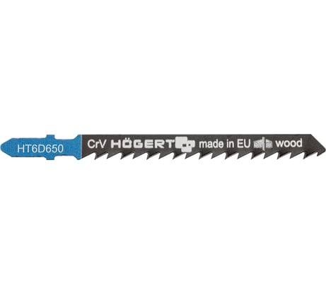 Полотно по дереву (2 шт; 75х100 мм; 6 TPI) для электролобзика HOEGERT TECHNIK HT6D650-2