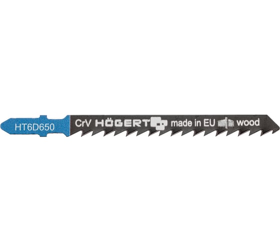 Полотно по дереву (2 шт; 75х100 мм; 6 TPI) для электролобзика HOEGERT TECHNIK HT6D650-2
