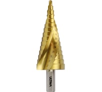 Сверло ступенчатое по металлу ULTIMA 4-32 мм 15 ступ, HSS, спираль 113704