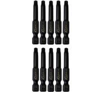 Бита под торцевой ключ EUROSTAR T25x50 мм, 10 шт. АГ50067