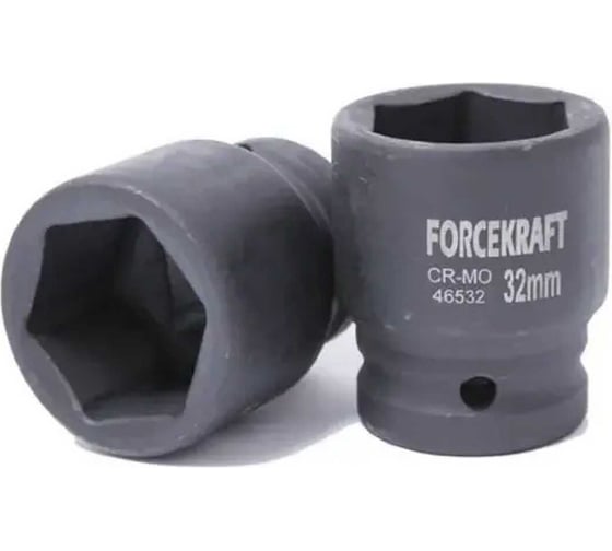 Головка ударная Forcekraft 22мм (6 граней), 3/4 FK-46522(16187) 1