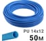Трубка полиуретановая синяя PI TOOLS PU14-12-50, бухта 50 м, прямая до 8 бар, Арт. 1543 1