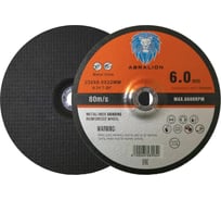 Диск обдирочный ABRALION 230x6x22,23 A24 T- BF металл/нерж. (10шт) 9954