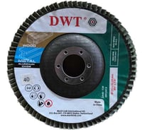 Круги лепестковые DWT 125x22.2мм, 40, A(GZ) дерево, металл DTFWP0009